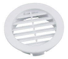 Dørrist Ø50 mm hvit – 2 stk. 